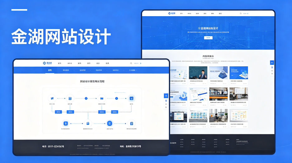 金湖网站设计.png