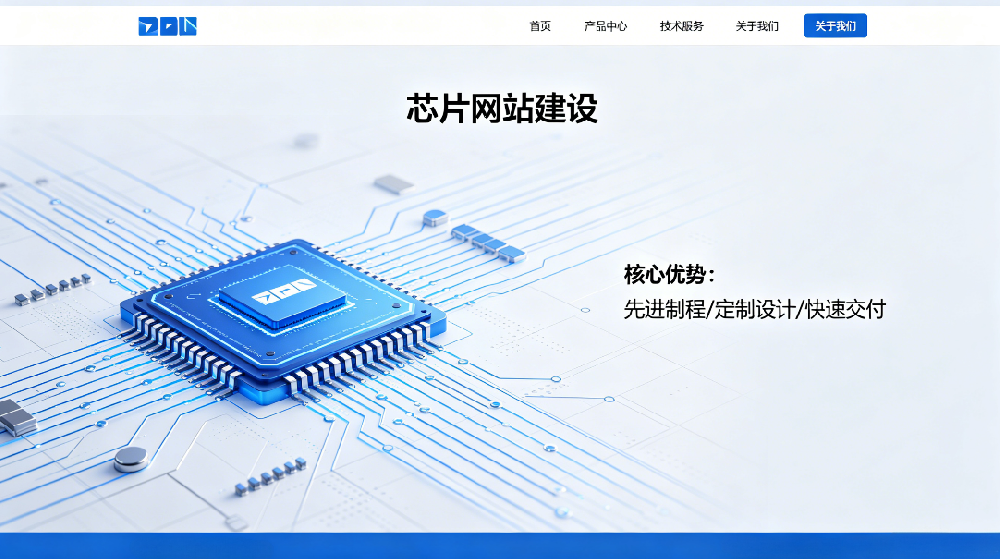 芯片网站建设.png