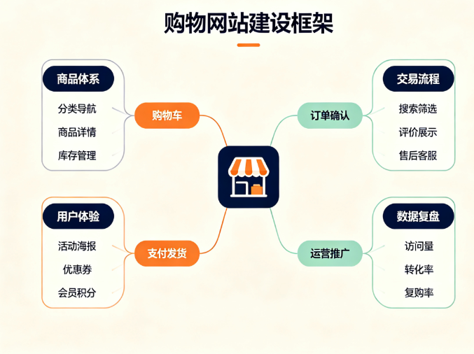 购物网站建设框架.png