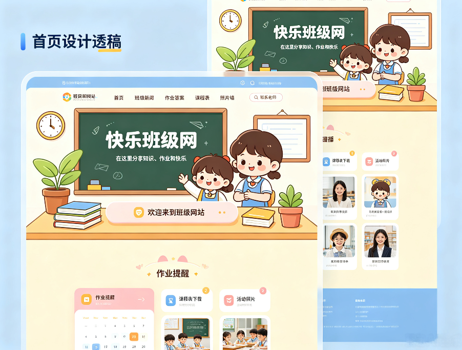 班级网站模板.png